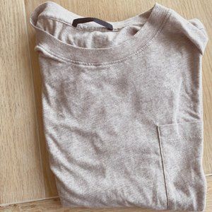 Jenni Kayne - Vintage Pocket Tee - Oatmeal 2x